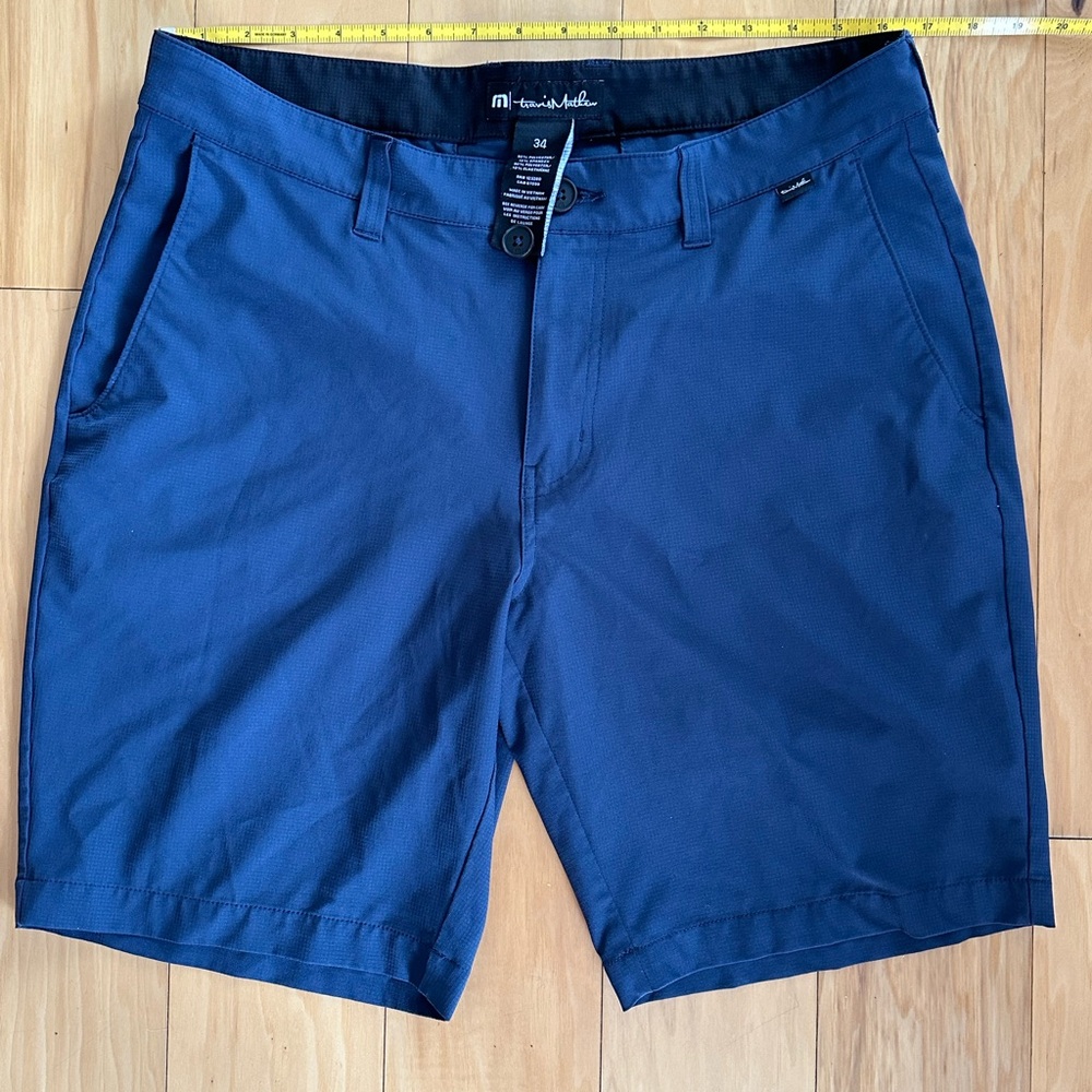 Travis Mathew Men’s Navy Performance Shorts 34